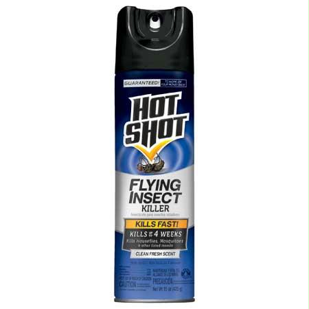 Hot Shot Flying Insect Killer 3(15 oz.) For Sale