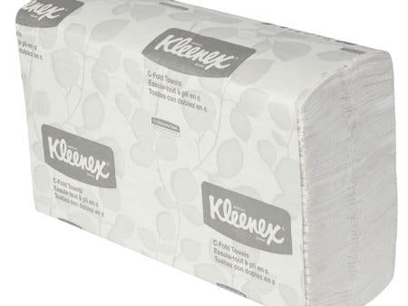 Kimberly-Clark Kleenex C-Fold Towel-White(10.125  x 13.15 ) Online Sale