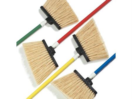 Carlisle Duo-Sweep Angle Broom-Blue Online