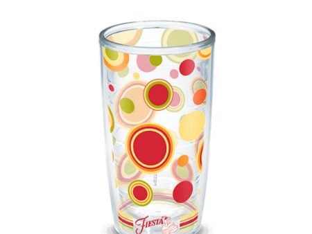 Fiesta® Dots Sunny 16 oz Tumbler For Cheap