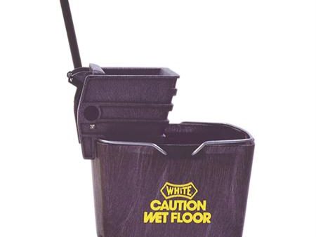 Impact Plastic Sidepress Squeeze Wringer Bucket Combo-Yellow(26-35 Qt.) Supply