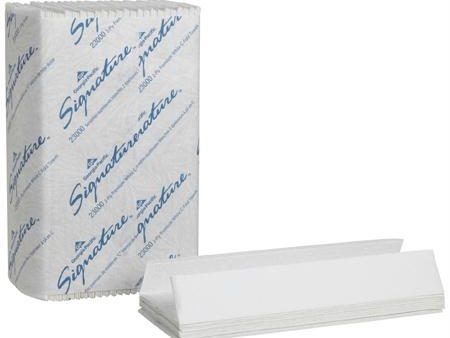 Georgia-Pacific Signature 2-Ply Premium C-Fold Towel-White(10.1  x 13.2 ) on Sale