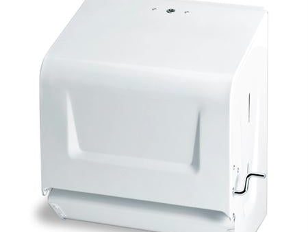 Continental Roll Towel Cabinet-White Sale