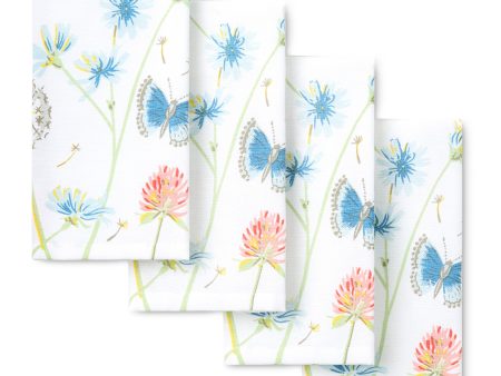 Breezy Floral Napkin Set of 4 Fashion