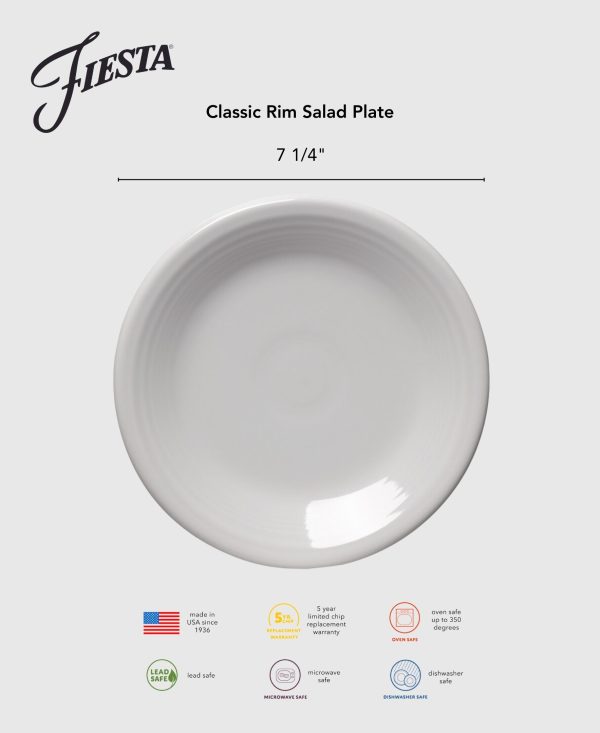 Classic Rim 7 1 4 Inch Salad Plate For Discount