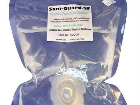 Inopak Sani-Guard SF Waterless Sanitizing Foam(1000 mL) For Discount