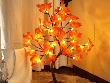 LED Table Lamp Maple Tree USB Cheap