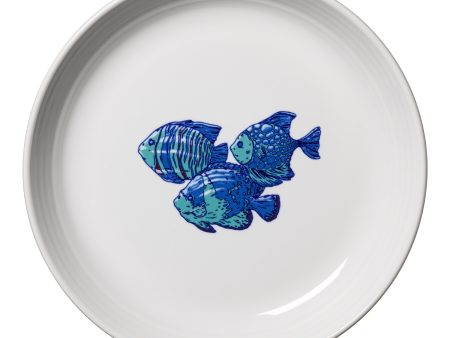 Coastal Fish Coupe 8 1 2 Inch Luncheon Bowl 26 OZ For Discount