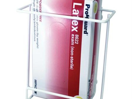 Impact Disposable Glove 1 Box White Wire Dispenser Discount