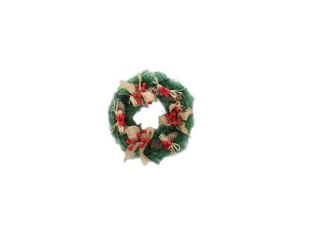 12 Inch Christmas Wreath For Supply