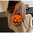 Halloween Pumpkin Small Round Bag Discount