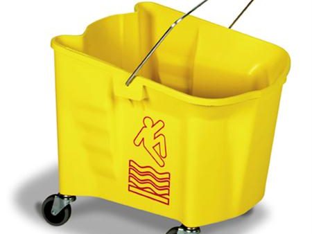 Continental Splash Guard Mop Buckets-Yellow For Cheap