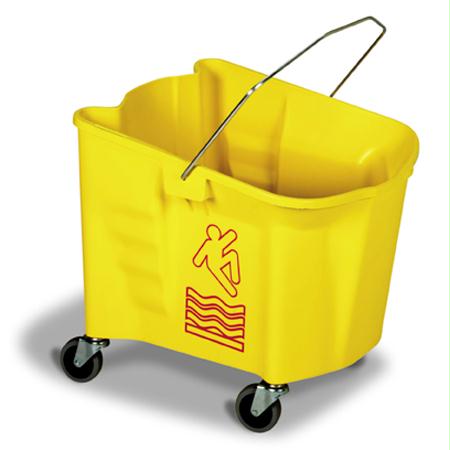 Continental Splash Guard Mop Buckets-Yellow For Cheap