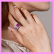 【1-14#】Queen‘s crown ring for Female Anniversary Birthday Daily Fashion