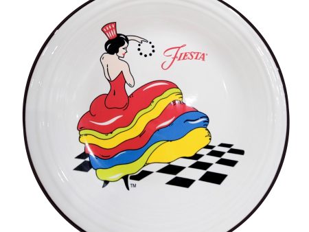 Dancing Lady Classic Rim 10 1 2 Inch Dinner Plate Sale