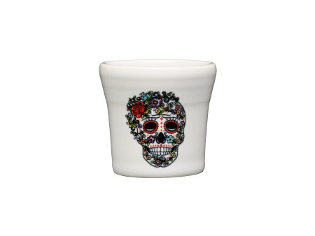 SKULL AND VINE Sugar 1 1 2 OZ Ceramic Shot Glass Hot on Sale