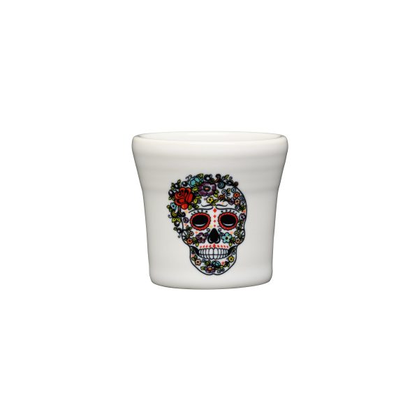 SKULL AND VINE Sugar 1 1 2 OZ Ceramic Shot Glass Hot on Sale