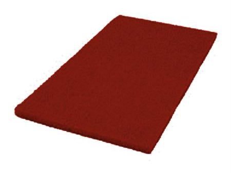 Rectangular Maroon Thin Line Conditioning Pads-Maroon(14  x 20 ) Hot on Sale