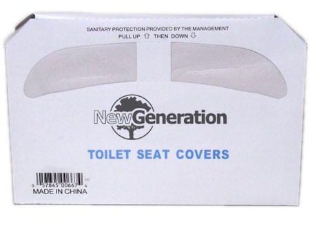 New Generation Toilet Seat Covers-White(15  x 10 � x 1 ) For Sale