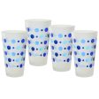 16 oz. Fiesta® Nightfall Dots Frosted Cooler – Set of 4 Online Sale