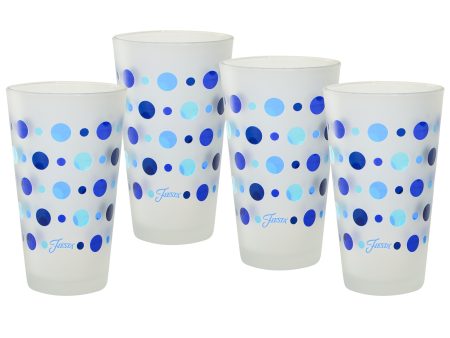 16 oz. Fiesta® Nightfall Dots Frosted Cooler – Set of 4 Online Sale