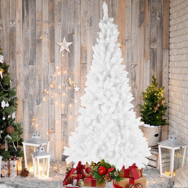 White Artificial Snow Flocked For Discount