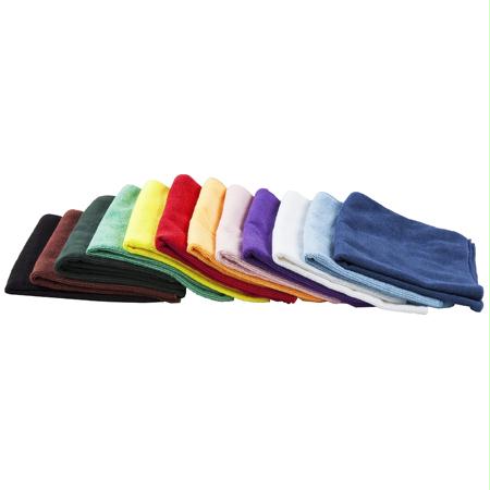 16  x 16  Microfiber Towels-Brown For Discount