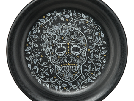 SKULL AND VINE Bistro Coupe 6 1 4 Inch Appetizer Plate Hot on Sale