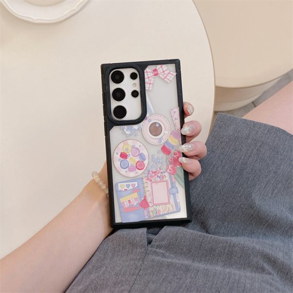 [2-1]Teenage Dream for Samsung S24ULTRA Phone Case S23plus Pink Frosted Fashion Simple Birthday Gift Hot on Sale