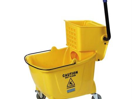 Carlisle Bucket-Wringer w-Side Press(26-35 Qt.) Cheap