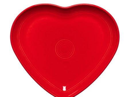 Fiesta 9 Inch Heart Shaped Plate Supply