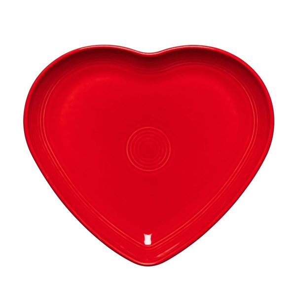 Fiesta 9 Inch Heart Shaped Plate Supply