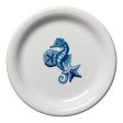 Coastal Seahorse Bistro Coupe 6 1 4 Inch Appetizer Plate Hot on Sale