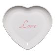 Love 9 Inch Heart Shaped Plate Online now