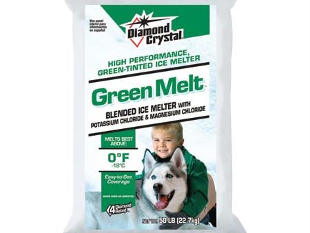 Cargill Greenmelt Ice Melter-Green(50 lb bag) For Sale