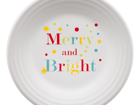 Merry and Bright Classic Rim 9 Inch Luncheon Plate Cheap