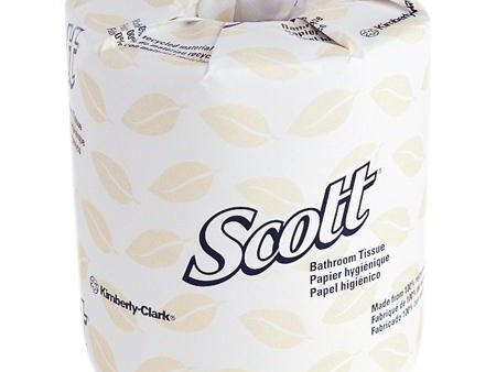 Kimberly-Clark Scott Standard Bathroom Tissue-White(4.1  x 4.0 ) For Discount