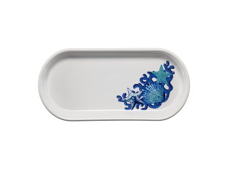 Coastal 11 7 8 Inch Oblong Serving Platter Online Hot Sale