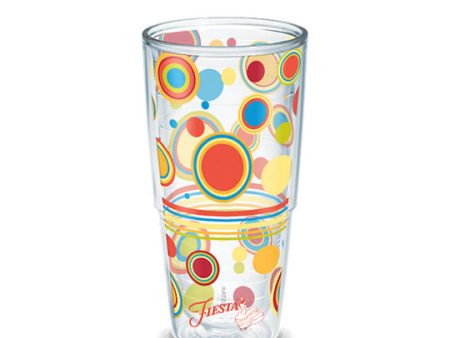 Fiesta® Dots Poppy 24 oz Tumbler Online Hot Sale