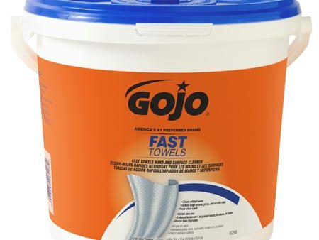 GOJO Fast Wipes Hand Cleaning Towel(130 ct. Bucket) on Sale