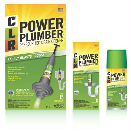 Jelmar CLR Power Plumber Pressurized Drain Opener For Sale