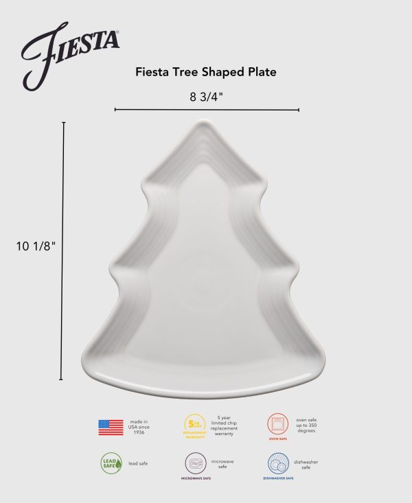 Fiesta Tree Shaped Plate 10 1 8 Inch on Sale