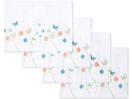 Breezy Floral Placemat Set of 4 For Discount