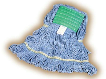 Blue Cotton-Synthetic Blend Wet Mops(XL) Online Hot Sale