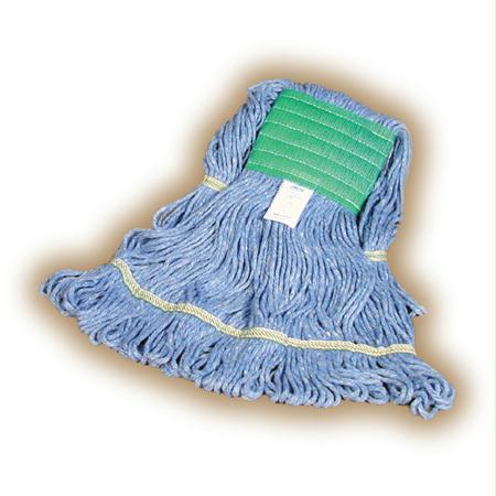 Blue Cotton-Synthetic Blend Wet Mops(XL) Online Hot Sale