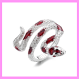 【1-01.41#】 snake ring for female fashion daily engagement wedding anniversary birthday present Sale