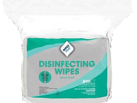 WipesPlus Disinfecting Wipe(800 ct. Refill Bag) Fashion