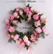 High simulation rose wreath For Discount