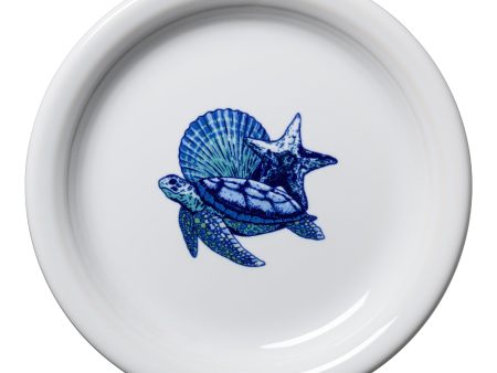 Coastal Turtle Bistro Coupe 6 1 4 Inch Appetizer Plate Online Hot Sale