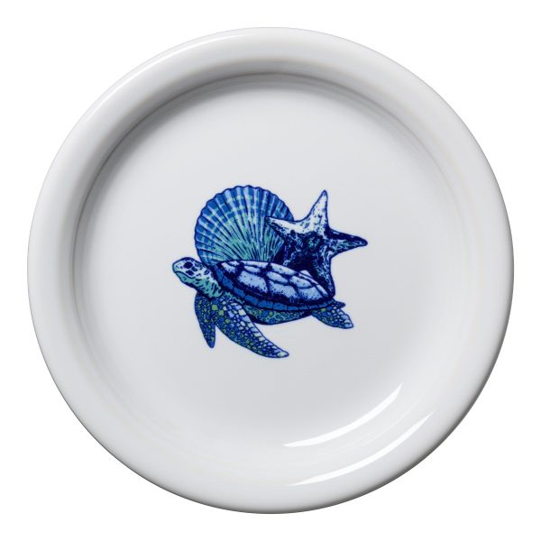 Coastal Turtle Bistro Coupe 6 1 4 Inch Appetizer Plate Online Hot Sale